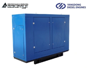 Дизель генератор 64 кВт Yangdong под капотом, АД-64С-Т400-1РПМ55