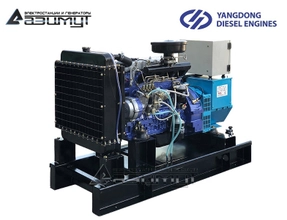 Однофазный дизель генератор 10 кВт Yangdong АД-10С-230-1РМ55