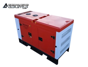 Дизельный генератор 10 кВт в шумозащитном кожухе АД-10-230-1РК