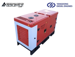 Дизельный генератор 10 кВт Yangdong в шумозащитном кожухе АД-10С-230-1РКМ55