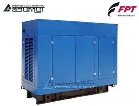 Дизельный генератор 100 кВт FPT (Iveco) под капотом, АД-100С-Т400-1РПМ20