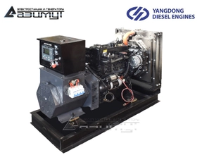 Однофазный дизель генератор 12 кВт Yangdong АД-12С-230-1РМ55