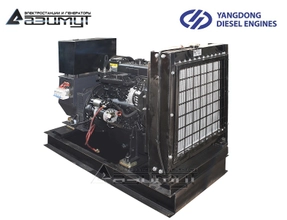 1-фазная дизельная электростанция 12 кВт Yangdong АД-12С-230-2РМ55 с автозапуском (АВР)