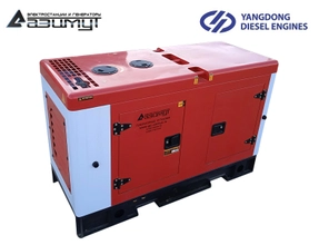 Дизельный генератор 12 кВт Yangdong в шумозащитном кожухе АД-12С-230-1РКМ55
