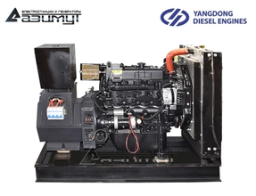 Трехфазный дизель генератор 12 кВт Yangdong АД-12С-Т400-1РМ55