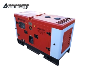 Дизельный генератор 12 кВт в шумозащитном кожухе АД-12-Т400-1РК