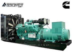 Дизель генератор 1200 кВт Cummins QSK50-G4 (Великобритания) АД-1200С-Т400-1РМ15UK