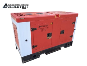 Дизельный генератор АД-15С-230-1РКМ50 SDEC мощностью 15 кВт (220 В) в кожухе