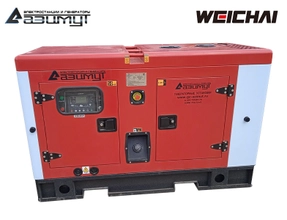 Дизельный генератор 16 кВт Weichai в кожухе, АД-16С-Т400-1РКМ7
