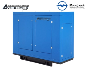 Дизельный генератор 16 кВт ММЗ под капотом АД-16-Т400-1РПМ1
