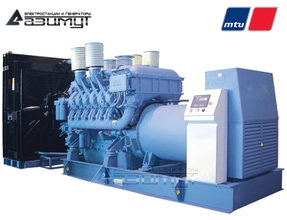 Дизель генератор 1600 кВт MTU АД-1600С-Т400-1РМ27