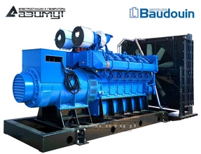 Дизель генератор 1600 кВт Baudouin Moteurs АД-1600С-Т400-1RM9