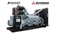 Дизельная электростанция 1600 кВт Mitsubishi АД-1600С-Т400-2РМ8 с АВР