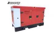 Дизельный генератор АД-20С-230-2РКМ5 Quanchai мощностью 20 кВт (220 В) в шумозащитном кожухе с АВР