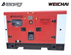 Дизельный генератор 20 кВт Weichai в кожухе, АД-20С-Т400-1РКМ7
