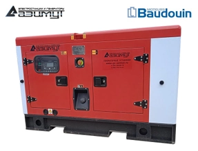 Дизельный генератор 20 кВт Baudouin Moteurs в кожухе, АД-20С-Т400-1РКМ9