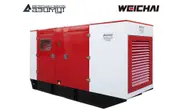Дизель генератор 200 кВт Weichai в кожухе, АД-200С-Т400-1РКМ7