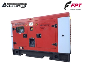 Дизельный генератор 24 кВт FPT (Iveco) в шумозащитном кожухе АД-24С-Т400-1РКМ20