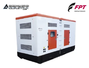 Дизельный генератор 240 кВт FPT - Iveco в кожухе, АД-240С-Т400-1РКМ20