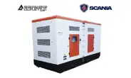 Дизель генератор 240 кВт Scania в кожухе, АД-240С-Т400-1РКМ22