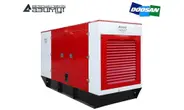 Дизельный генератор 200 кВт Doosan в кожухе, АД-200С-Т400-1РКМ17