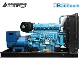 Дизельный генератор 360 кВт Baudouin Moteurs АД-360С-Т400-2РМ9 с АВР