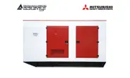 Дизель генератор 400 кВт Mitsubishi (Япония) в кожухе, АД-400С-Т400-1РКМ8