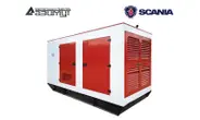 Дизельный генератор 440 кВт Scania в кожухе АД-440С-Т400-1РКМ22