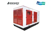 Дизельный генератор 450 кВт Doosan в кожухе АД-450С-Т400-1РКМ17