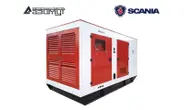 Дизельный генератор 450 кВт Scania в кожухе АД-450С-Т400-1РКМ22