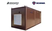 Дизель генератор АД-450С-Т400-1РНМ22 Scania мощностью 450 кВт в контейнере