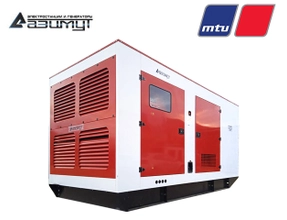 Дизельный генератор 480 кВт MTU в кожухе, АД-480С-Т400-1РКМ27