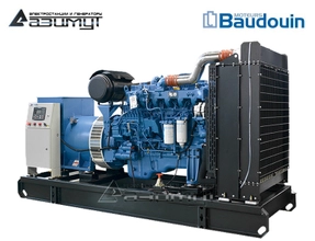 Дизель генератор 500 кВт Baudouin Moteurs АД-500С-Т400-1РМ9
