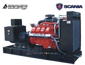 Дизельный генератор 500 кВт Scania АД-500С-Т400-2РМ22 с автозапуском (АВР)