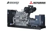 Дизель генератор 500 кВт Mitsubishi АД-500С-Т400-2РМ8 с АВР