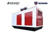 Дизельный генератор 500 кВт Scania в кожухе с АВР АД-500С-Т400-2РКМ22