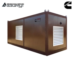 Дизель генератор АД-512С-Т400-1РНМ15IN Cummins VTA28-G5 мощностью 512 кВт в контейнере