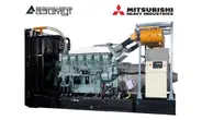 Дизель генератор 550 кВт Mitsubishi АД-550С-Т400-2РМ8 с АВР