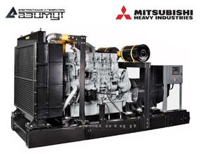 Дизель генератор 550 кВт Mitsubishi-SME (Китай) АД-550С-Т400-1РМ8C