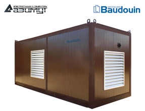 Дизель генератор АД-550С-Т400-1РНМ9 Baudouin Moteurs мощностью 550 кВт в контейнере
