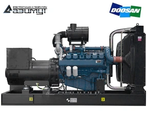 Дизельный генератор 600 кВт Doosan АД-600С-Т400-2РМ17 с АВР