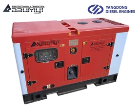 Дизельный генератор 8 кВт Yangdong в шумозащитном кожухе АД-8С-Т400-1РКМ55