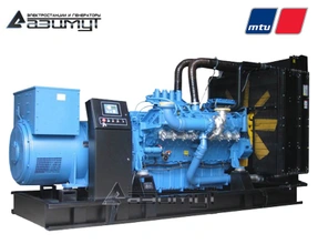 Дизель генератор 800 кВт MTU АД-800С-Т400-1РМ27