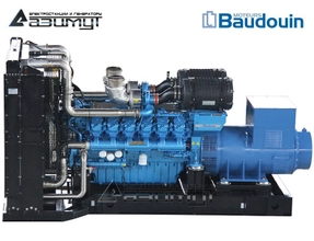 Дизель генератор 900 кВт Baudouin Moteurs АД-900С-Т400-1РМ9