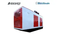 Дизельный генератор 900 кВт в кожухе Baudouin Moteurs АД-900С-Т400-2РКМ9 с АВР