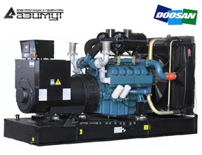 Дизельный генератор 500 кВт Doosan АД-500С-Т400-2РМ17 с АВР
