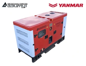 Дизельный генератор 10 кВт Yanmar в шумозащитном кожухе АДА-10-Т400-РКЯ
