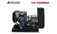 1-фазный дизель генератор 7 кВт Yanmar АДА-7-230-РЯ