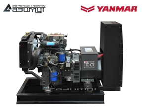 1-фазный дизель генератор 8 кВт Yanmar АДА-8-230-РЯ