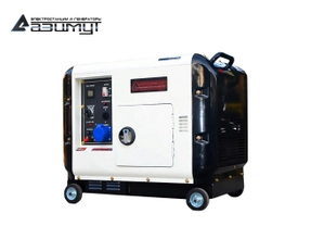 Трехфазный дизельный генератор 10 кВт в кожухе с автозапуском АДП-10-T400-ВПЭ2